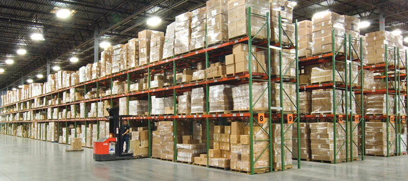 Industrial pallet racking warehouse in Pittsburgh Pennsylvania