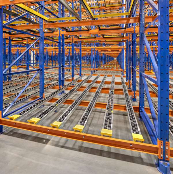 Pallet Flow Rack for Washington warehouses